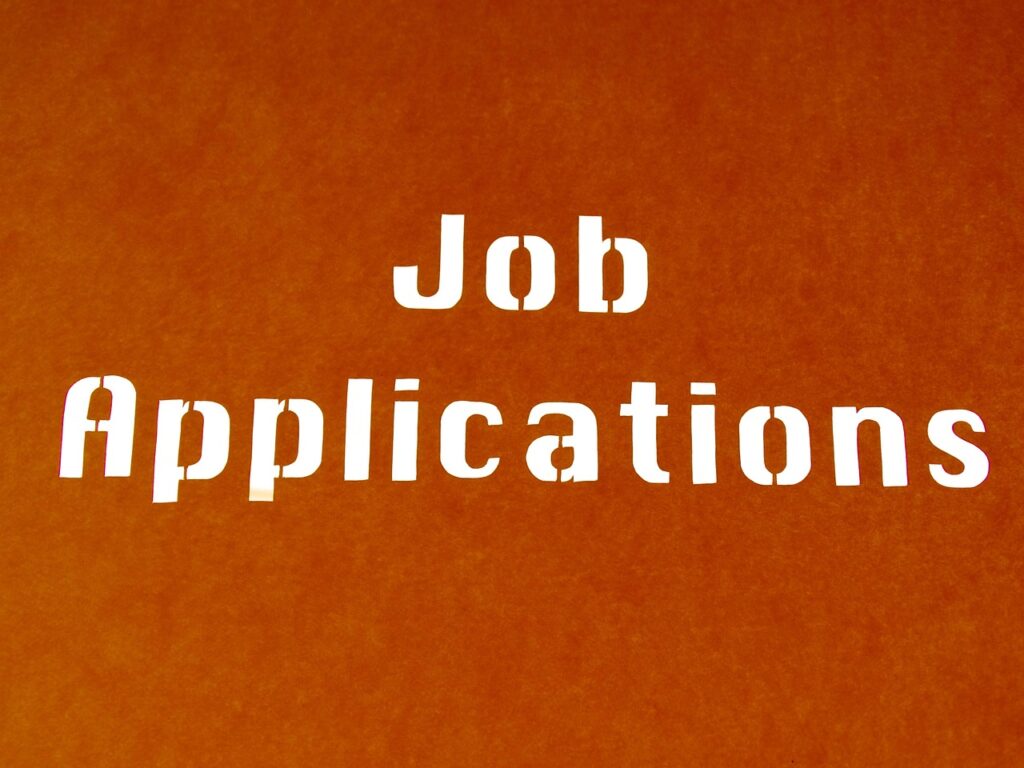 job, place of work, application, text, contour, outlines, silhouette